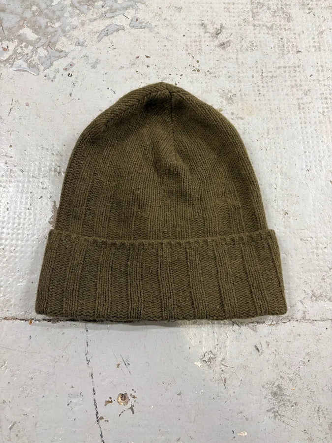 AW2003 Dolce & Gabbana Khaki Wool Beanie lLrjvnz 3