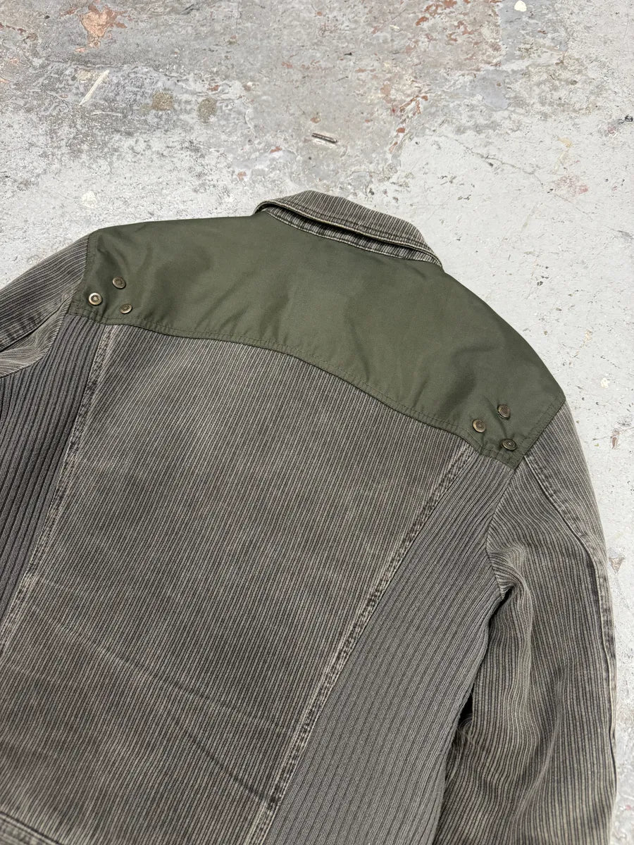 AW2003 Dolce & Gabbana Military Cargo Utility Olive Bomber Jacket ikPyrlK 5