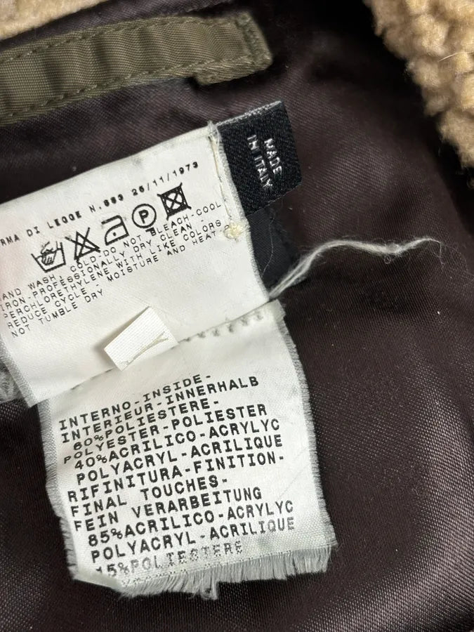 AW2003 Dolce & Gabbana Military Green Hooded Long Aviator Jacket oXhJBTW 16