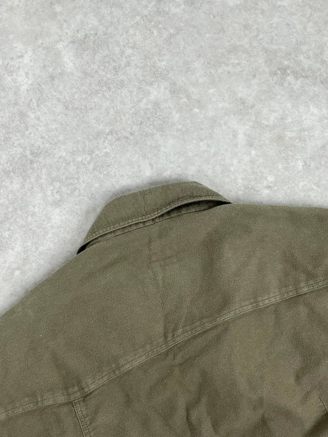 AW2003 Dolce & Gabbana Military Green Utility Shirt jdqUKOZ 6