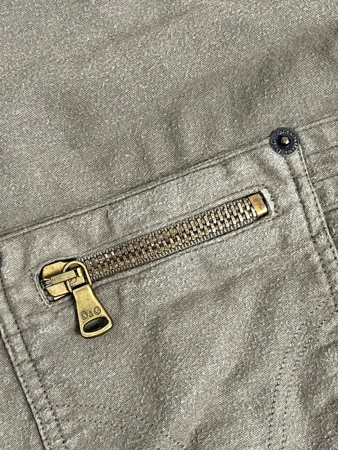 AW2003 Dolce & Gabbana Military Green Utility Shirt jdqUKOZ 9