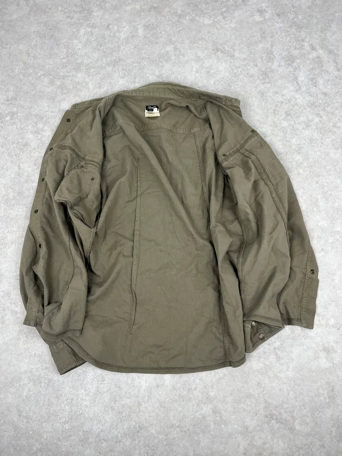 AW2003 Dolce & Gabbana Military Green Utility Shirt jdqUKOZ 7