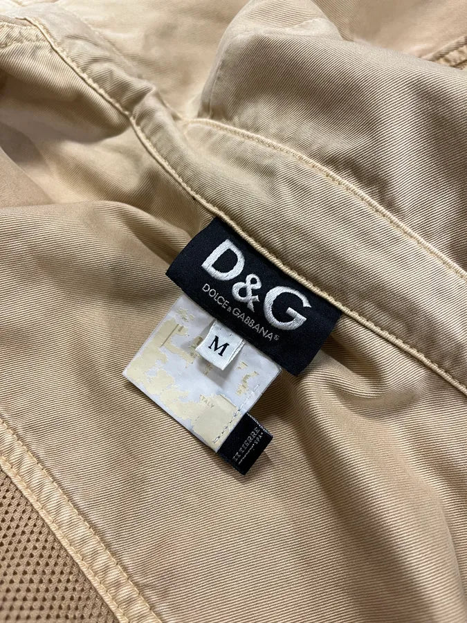AW2003 Dolce & Gabbana Multi Pocket Cargo Beige Jacket gzDvpjj 11