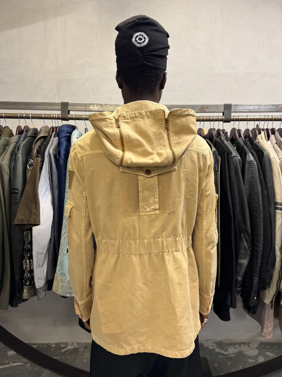 AW2003 Dolce & Gabbana Multi Pocket Cargo Beige Jacket gzDvpjj 2