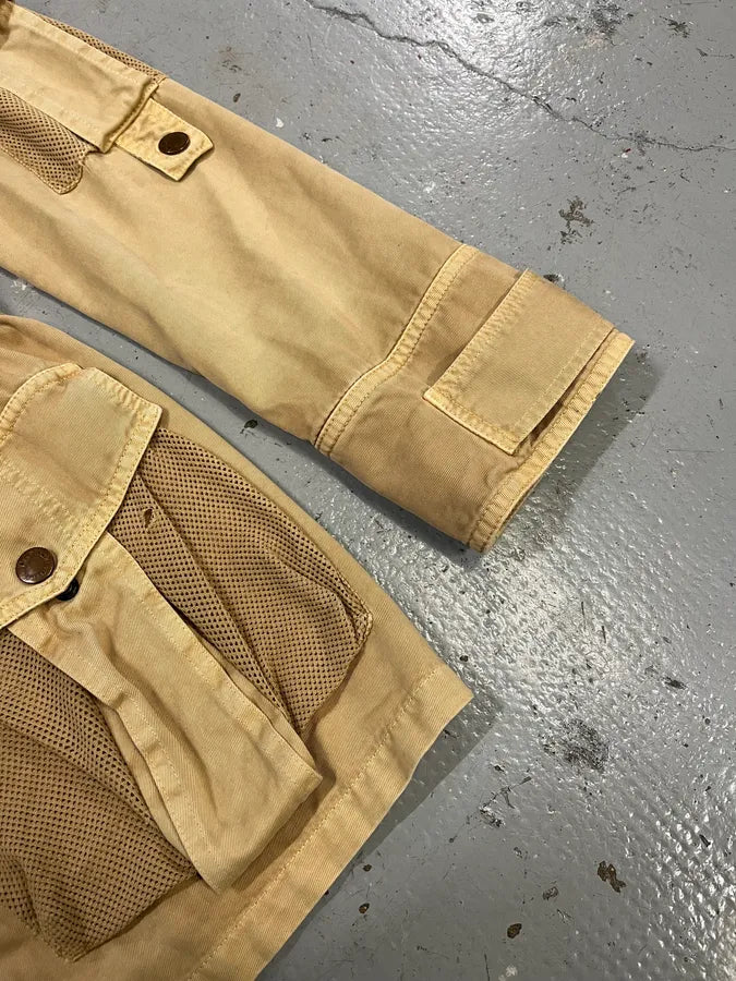 AW2003 Dolce & Gabbana Multi Pocket Cargo Beige Jacket gzDvpjj 7