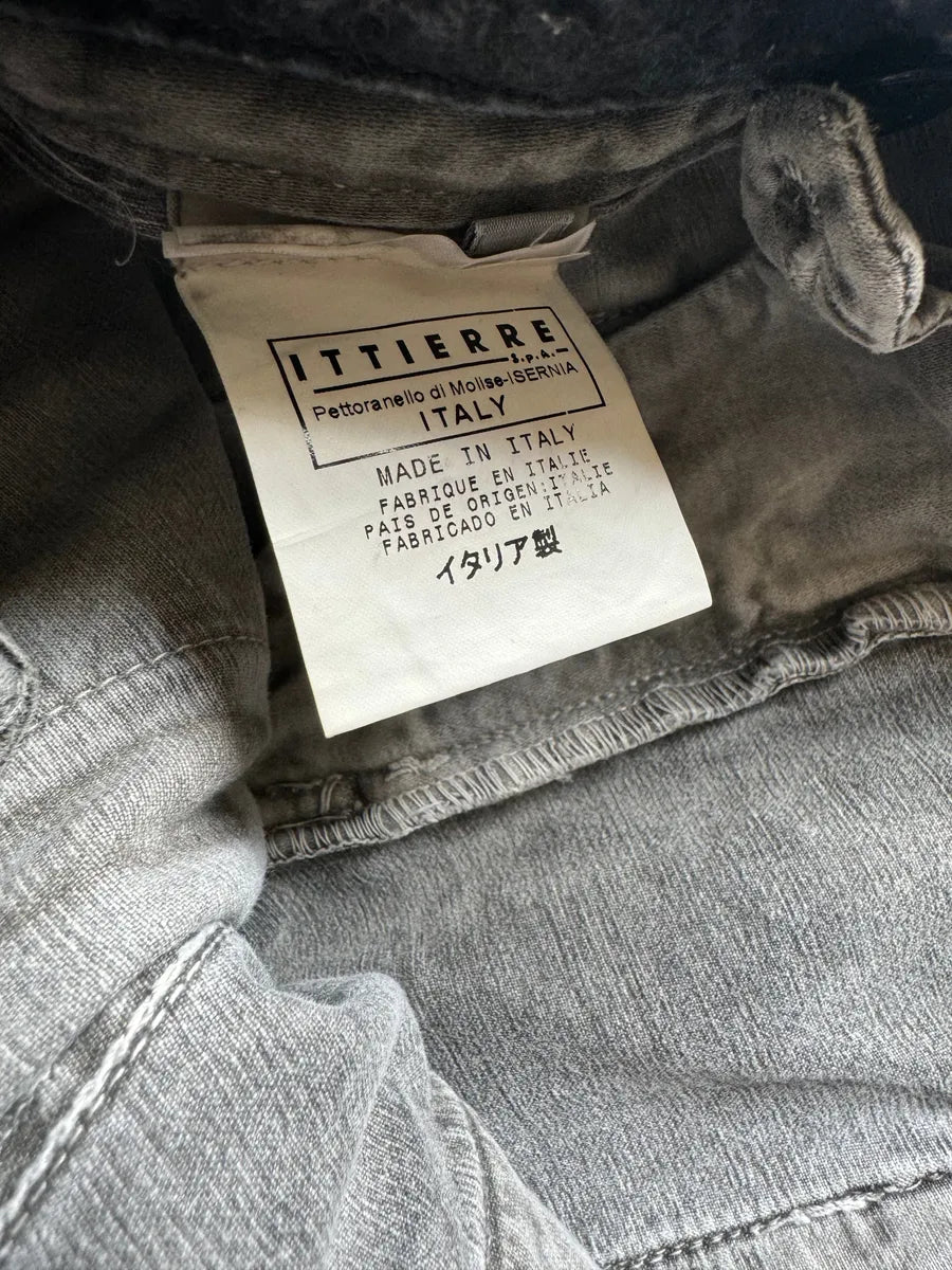 AW2003 Dolce & Gabbana Multi Pockets Grey Archive Cargo Pants fxosPHi 5