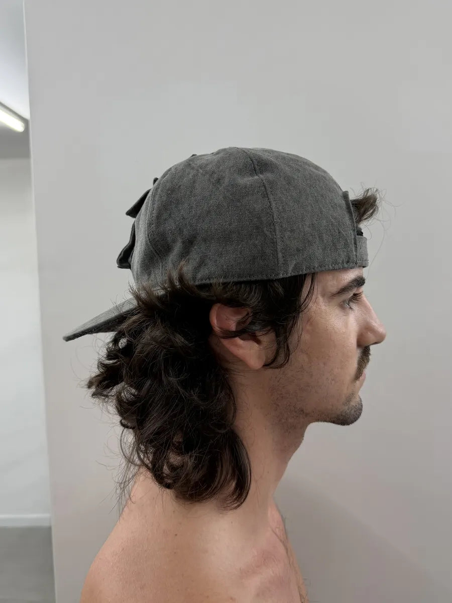 AW2003 Dolce & Gabbana Multi Pockets Grey Cargo Cap ggwQglo 4
