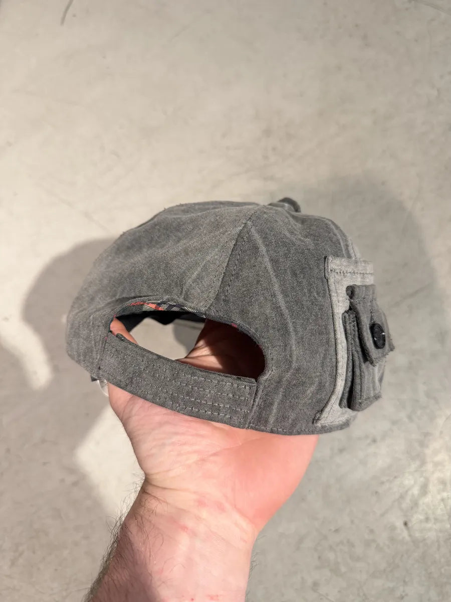 AW2003 Dolce & Gabbana Multi Pockets Grey Cargo Cap ggwQglo 9