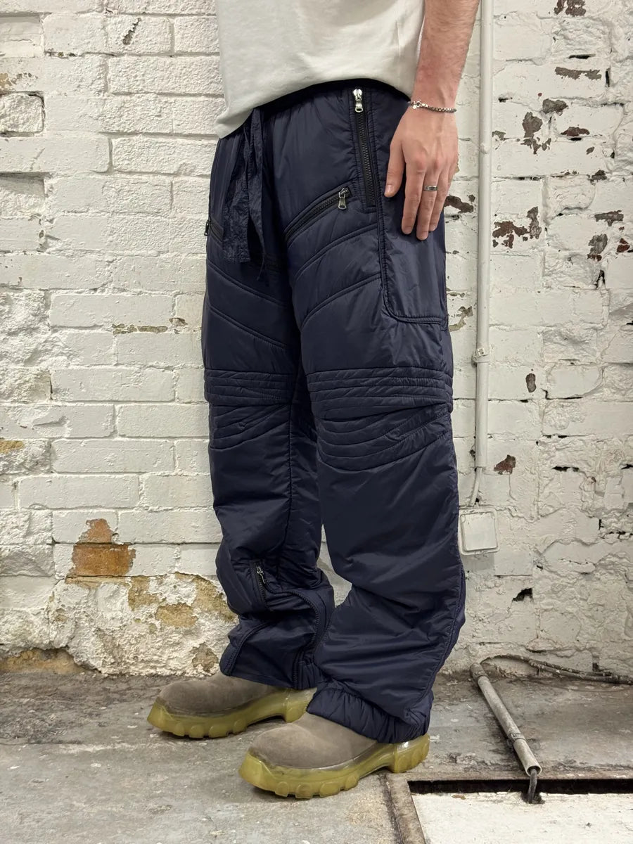 FW2010 Dolce & Gabbana Navy Ski Astro Nylon Pants eAPLbwx 0