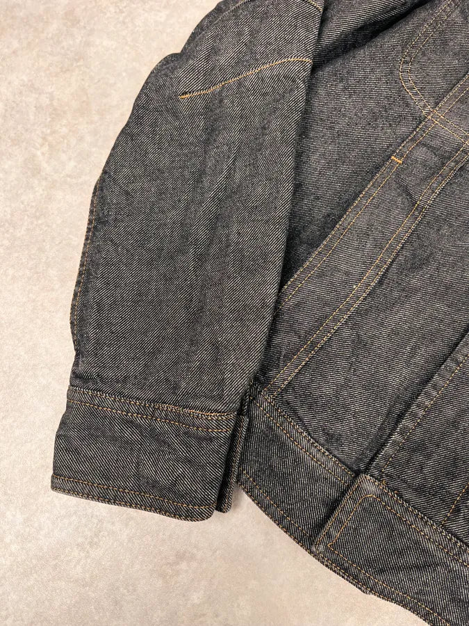 AW2003 Dolce & Gabbana Raw Grey Denim Jacket LrqlJzn 5