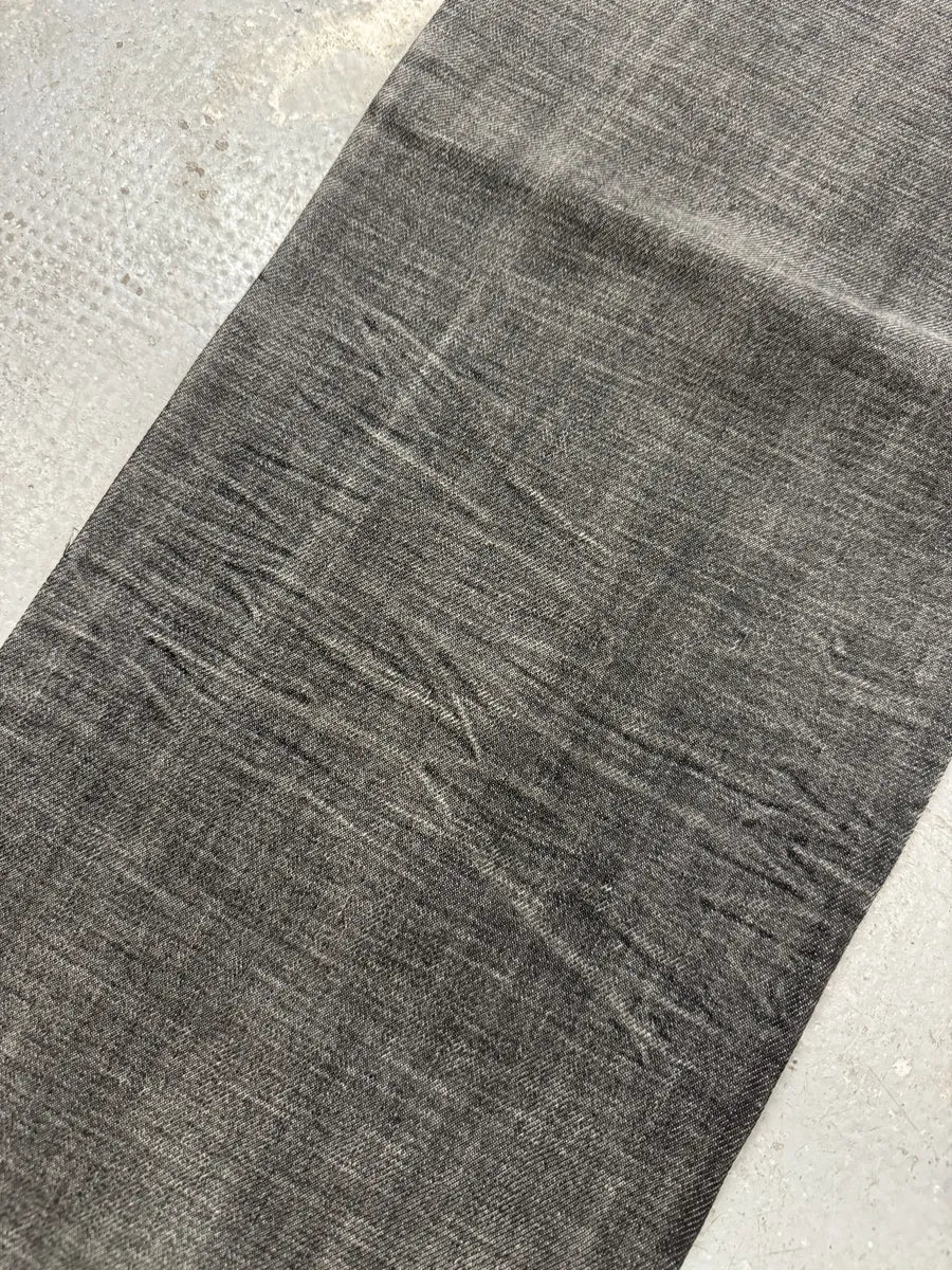 AW2003 Dolce & Gabbana Raw Grey Denim Jeans (L) 9