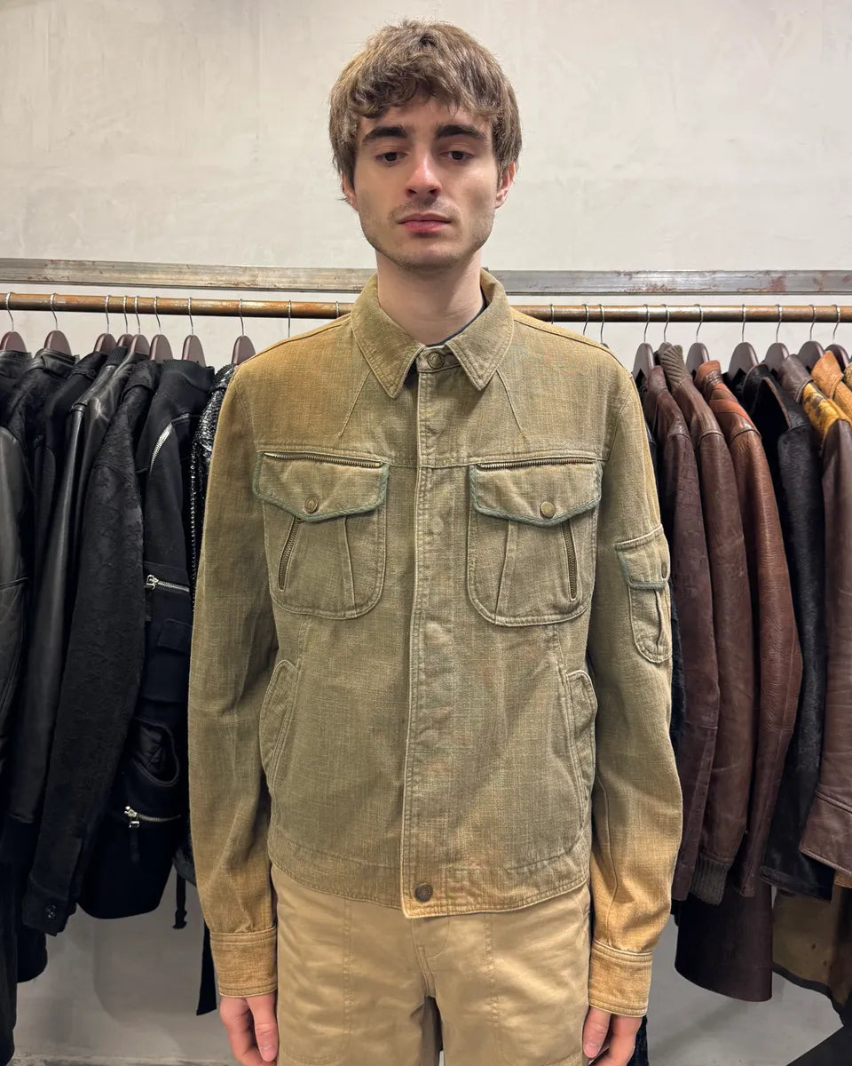 AW2003 Dolce & Gabbana Red Label Urban Faded Jacket (M) PNMoEFq 1