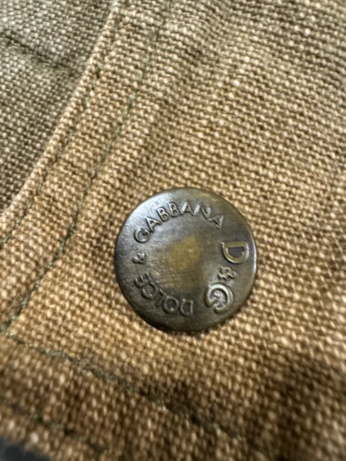 AW2003 Dolce & Gabbana Red Label Urban Faded Jacket (M) PNMoEFq 7