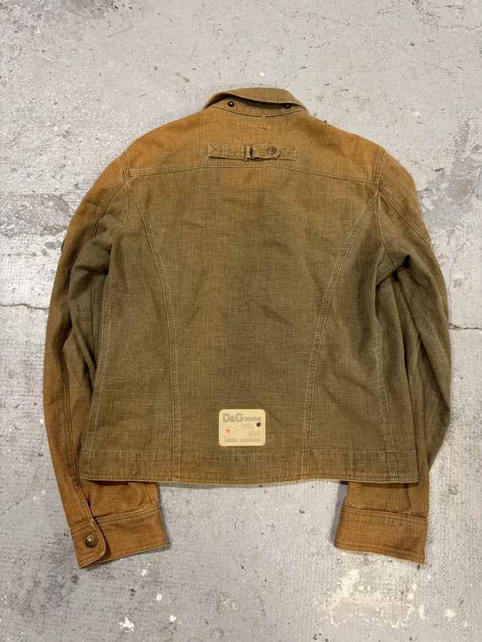 AW2003 Dolce & Gabbana Red Label Urban Faded Jacket (M) PNMoEFq 9