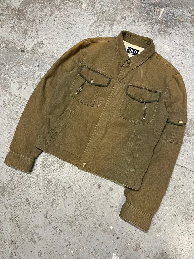 AW2003 Dolce & Gabbana Red Label Urban Faded Jacket JZOpOPg 3