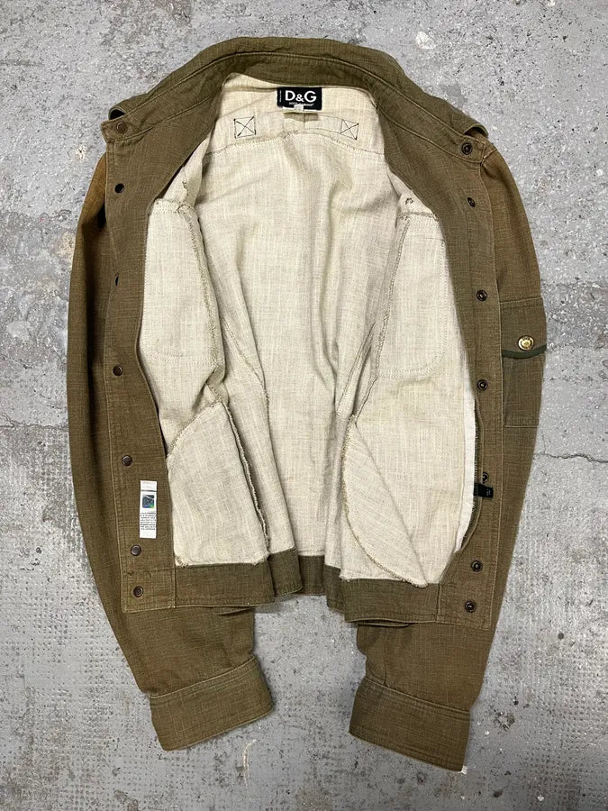 AW2003 Dolce & Gabbana Red Label Urban Faded Jacket JZOpOPg 5