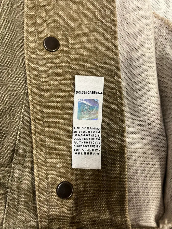 AW2003 Dolce & Gabbana Red Label Urban Faded Jacket JZOpOPg 8