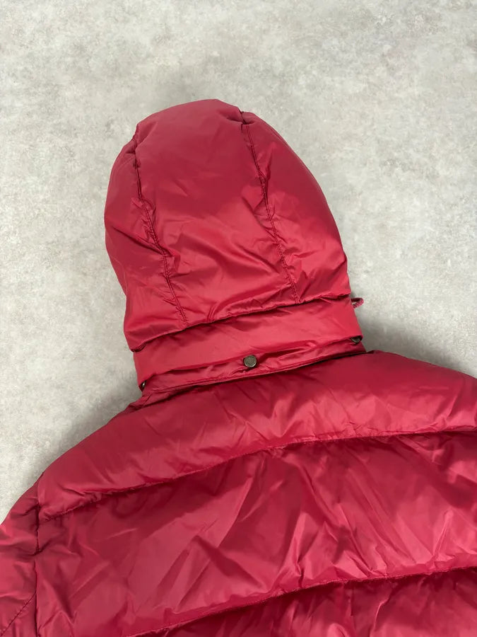 AW2003 Dolce & Gabbana Red Puffer Hooded Jacket vaxeuXS 5