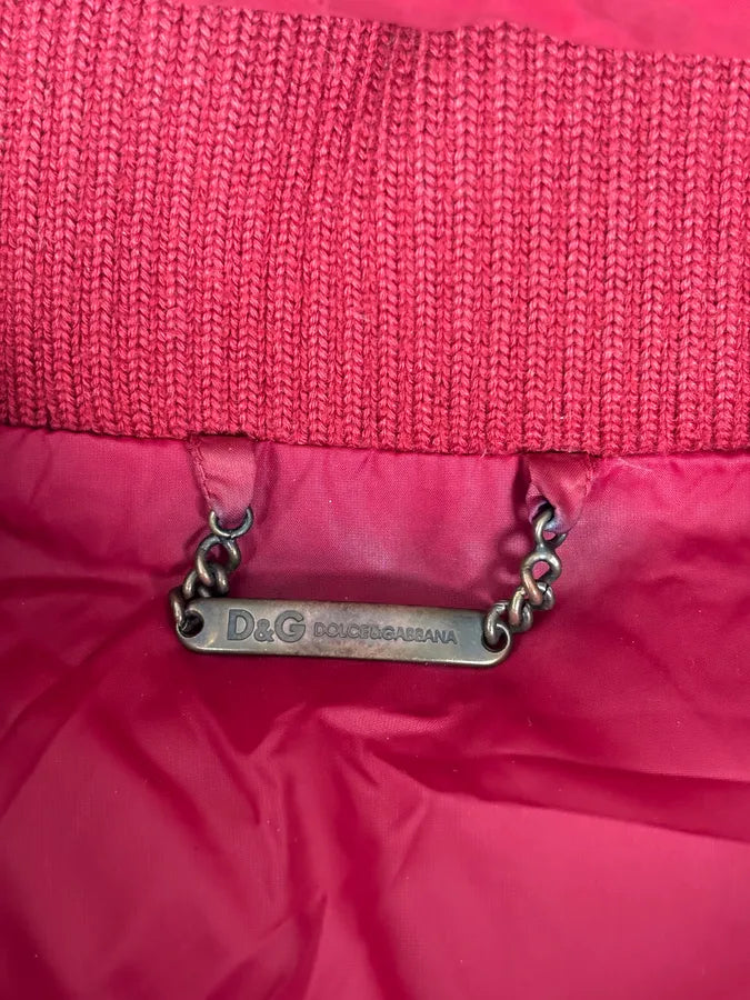 AW2003 Dolce & Gabbana Red Puffer Hooded Jacket vaxeuXS 10