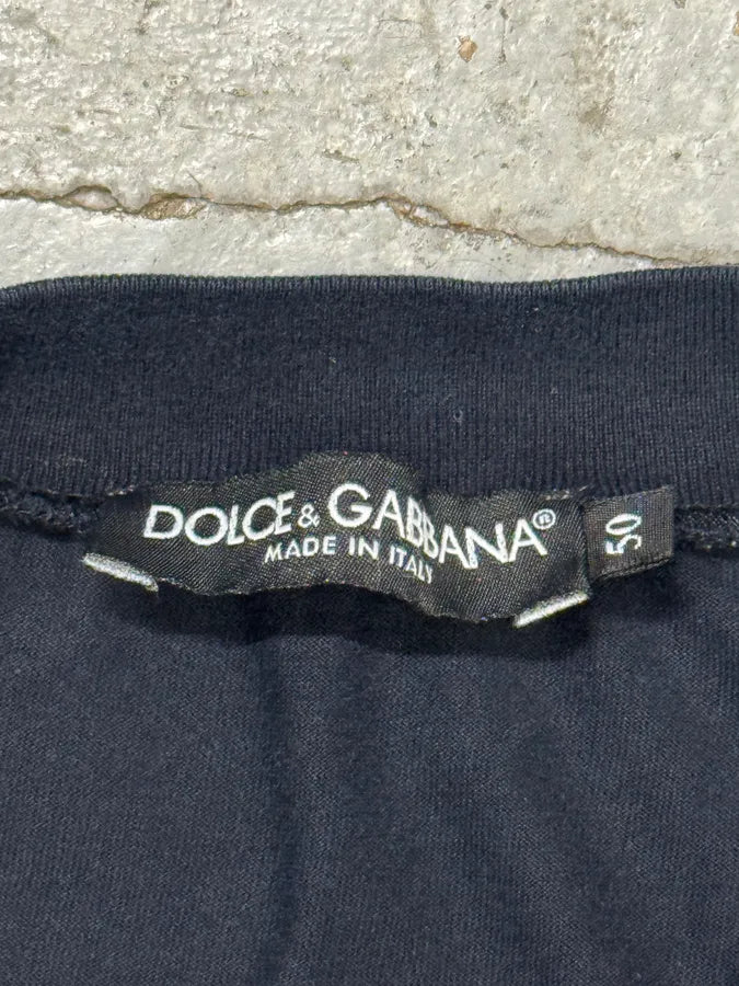 AW2003 Dolce & Gabbana Sex Love Future Black T-Shirt XFCcSQZ 6