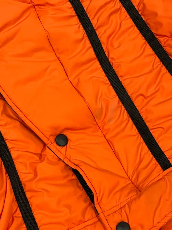 AW2003 Dolce & Gabbana Spatial Tactical Orange Puffer Jacket yTcVwJL 10