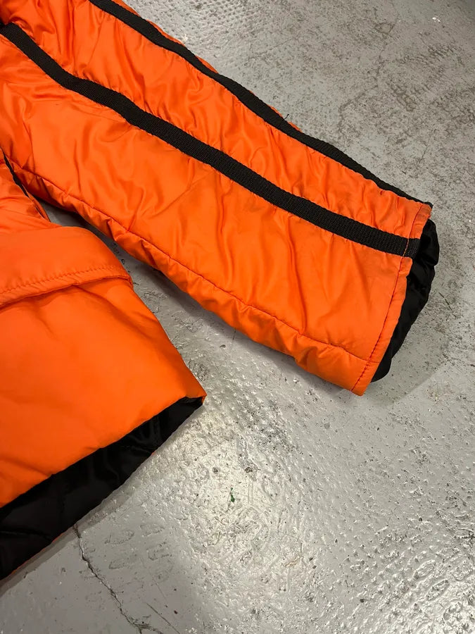AW2003 Dolce & Gabbana Spatial Tactical Orange Puffer Jacket yTcVwJL 6