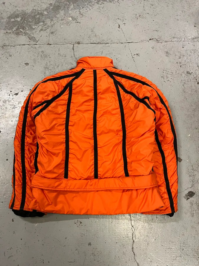 AW2003 Dolce & Gabbana Spatial Tactical Orange Puffer Jacket yTcVwJL 8