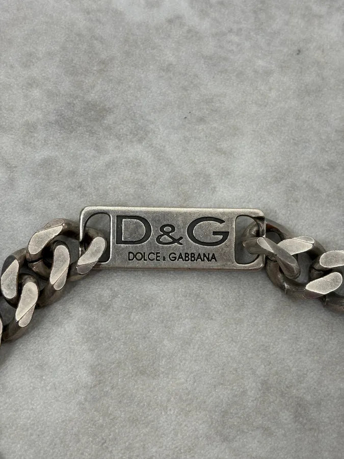 AW2003 Dolce & Gabbana Stainless Steel Cuban Wallet Chain dPlYkPs 3