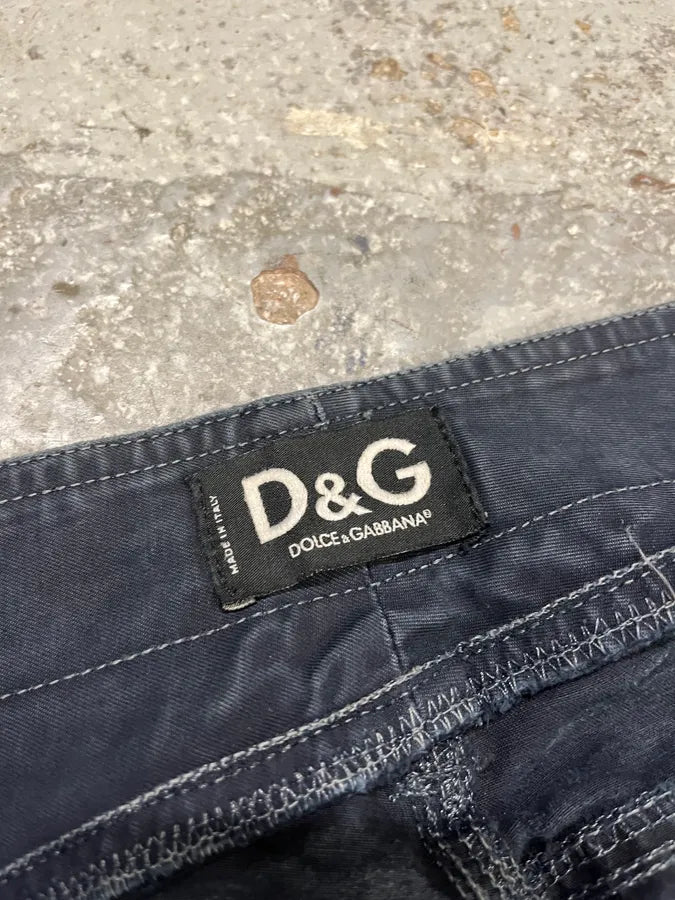 AW2003 Dolce & Gabbana Utility Bronze Gradient Cargo Pants (M/L) PSQSqZp 10