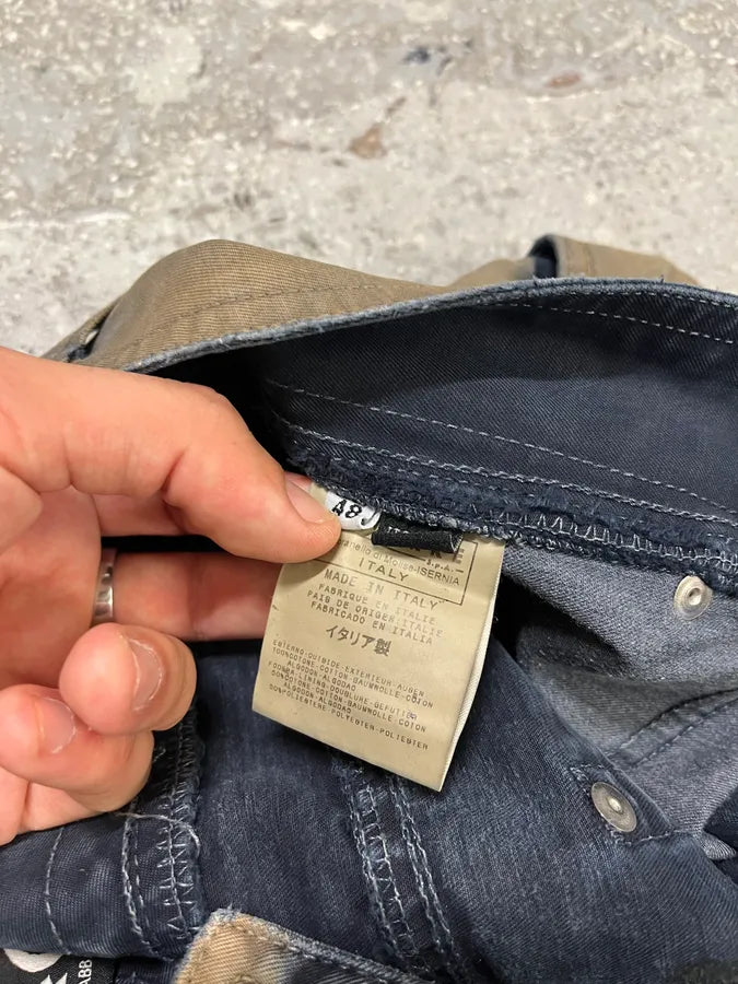 AW2003 Dolce & Gabbana Utility Bronze Gradient Cargo Pants (M/L) PSQSqZp 11