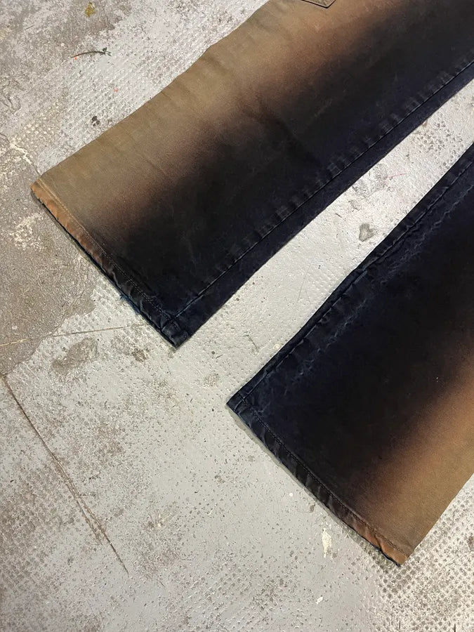 AW2003 Dolce & Gabbana Utility Bronze Gradient Cargo Pants (M/L) PSQSqZp 6