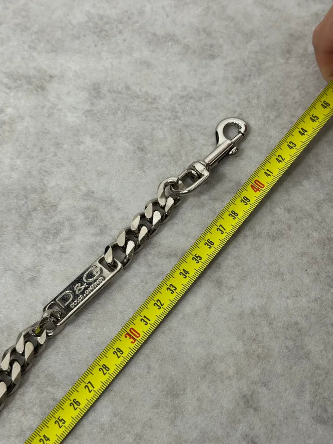 AW2003 Dolce & Gabbana Wallet Chain Link Jeans  ZVSatrj 5