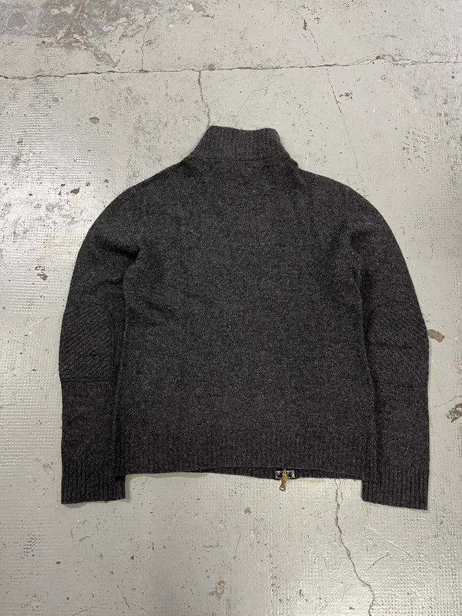 AW2003 Dolce & Gabbana Wool Asymmetrical Zip-Up Sweater GwQgDCJ 7