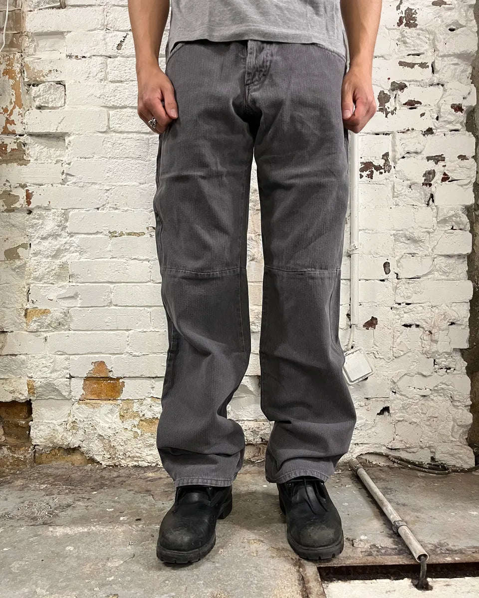 AW2003 Dolce & Gabbana Worker Grey Pants rSLPYPW 0