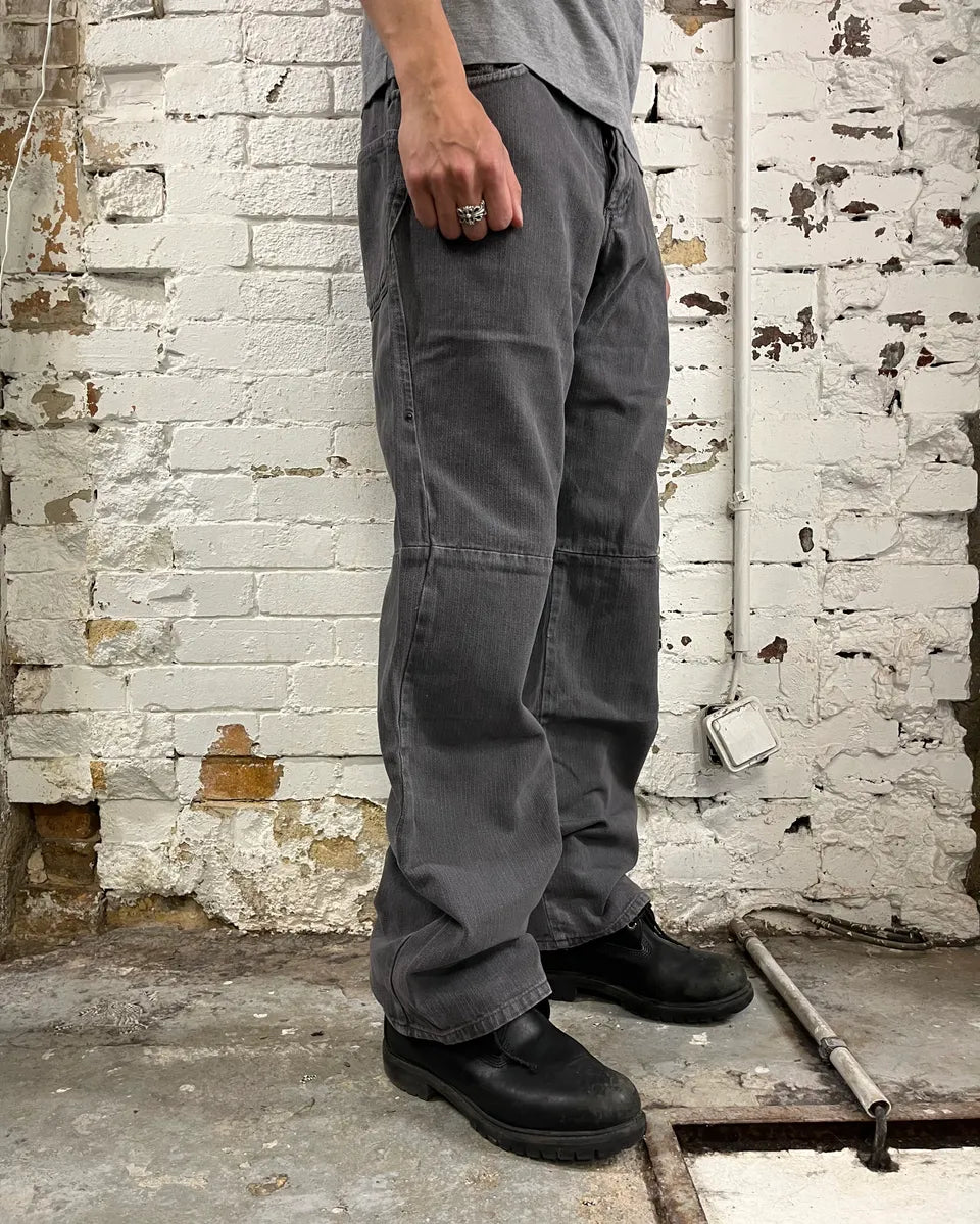 AW2003 Dolce & Gabbana Worker Grey Pants rSLPYPW 1