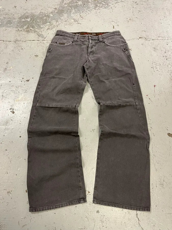 AW2003 Dolce & Gabbana Worker Grey Pants rSLPYPW 4