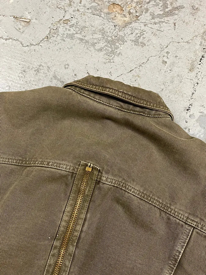 AW2003 Dolce & Gabbana Zip Grey Denim Jacket IXPLMCz 7