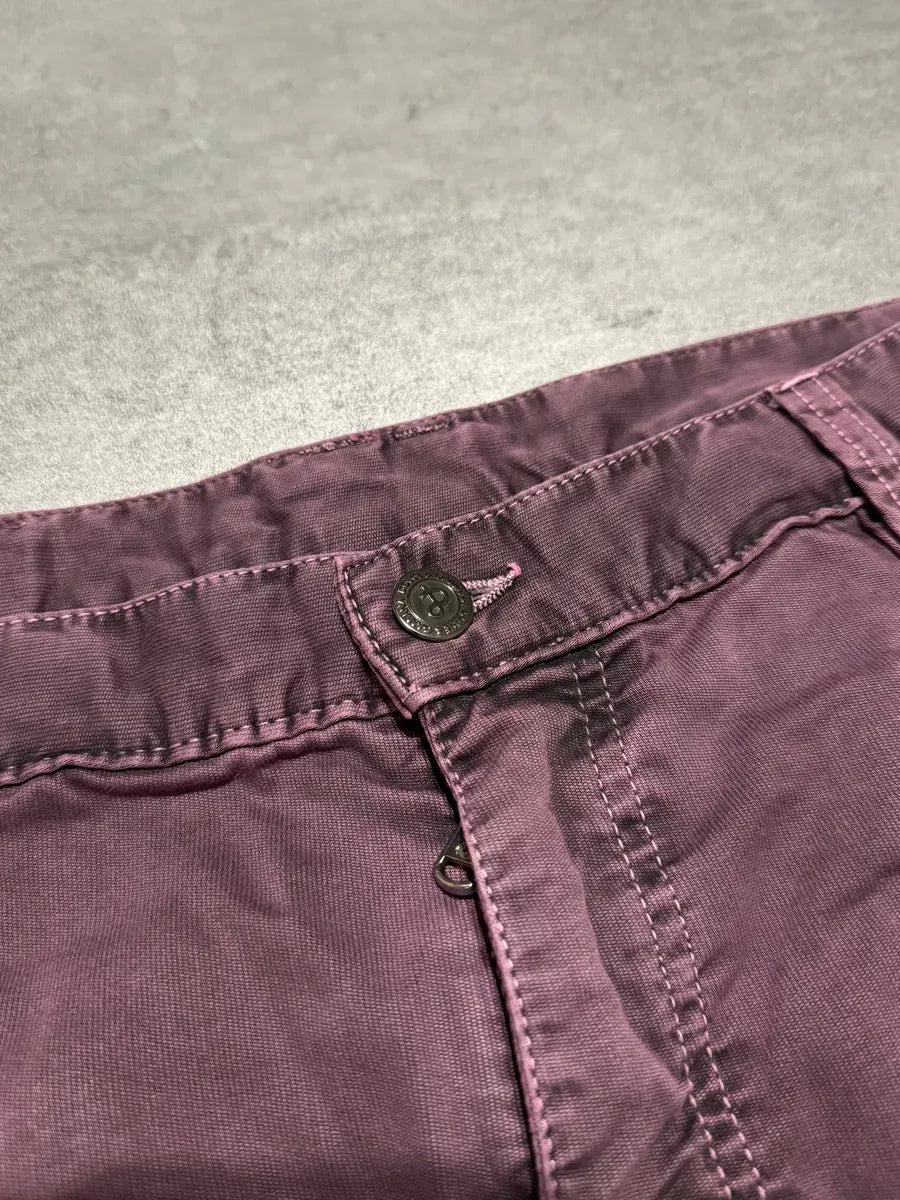 AW2003 Dolce & Gabbana Purple Bondage Relaxed Spectrum Pants LUligbF 11