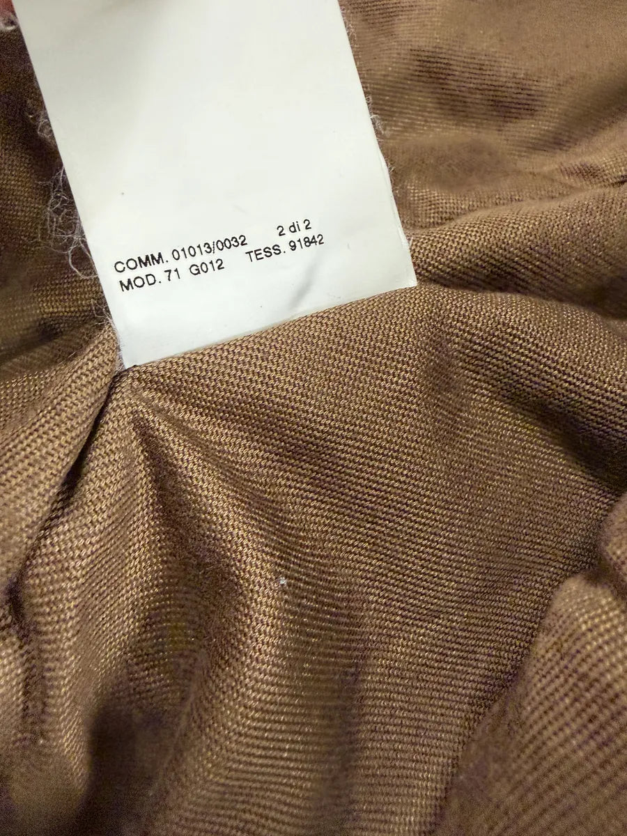 AW2003 Dsquared2 Brown Eroded Patina Leather Biker Jacket cOXIGZQ 11