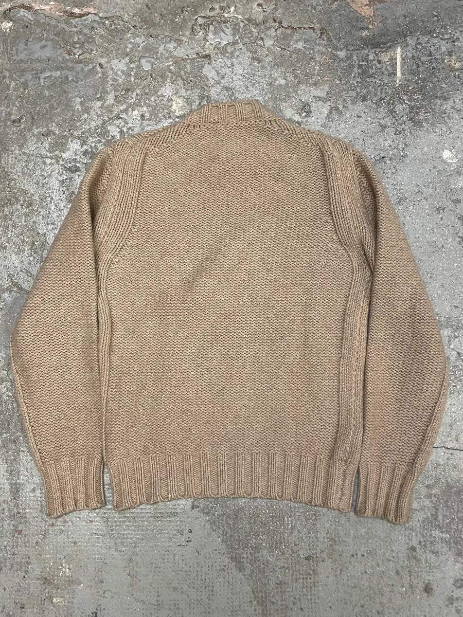 AW2003 Gucci Grey Wool Minimalist Sweater (XS/S) 2