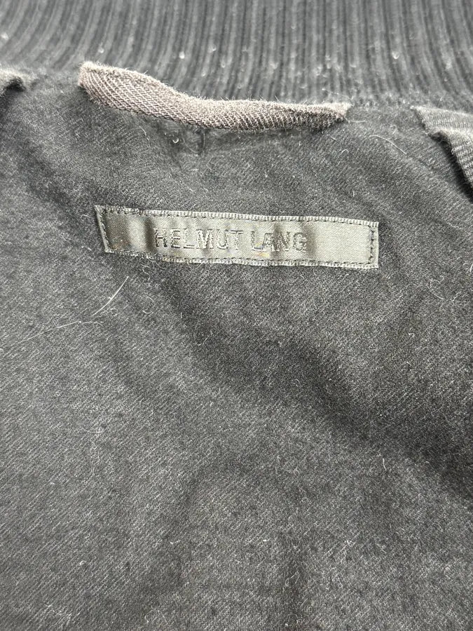 AW2003 Helmut Lang Re-Issued Fadded Strapped Bomber Jacket bSGSOmI 9