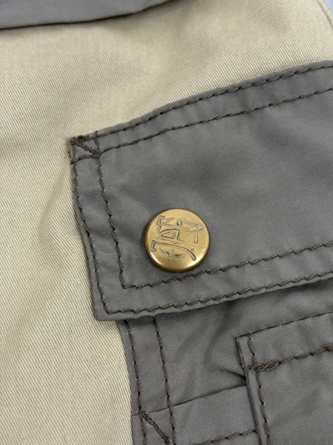 AW2003 Jean Paul Gaultier Beige Utility Military Skirt BKdSOSg 7