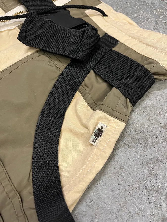 AW2003 Jean Paul Gaultier Bondage Beige Military Skirt (S/M) fbZaGsZ 7