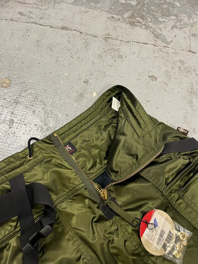 AW2003 Jean Paul Gaultier Bondage Khaki Military Skirt HuHlTgD 10