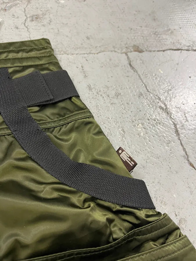 AW2003 Jean Paul Gaultier Bondage Khaki Military Skirt HuHlTgD 6
