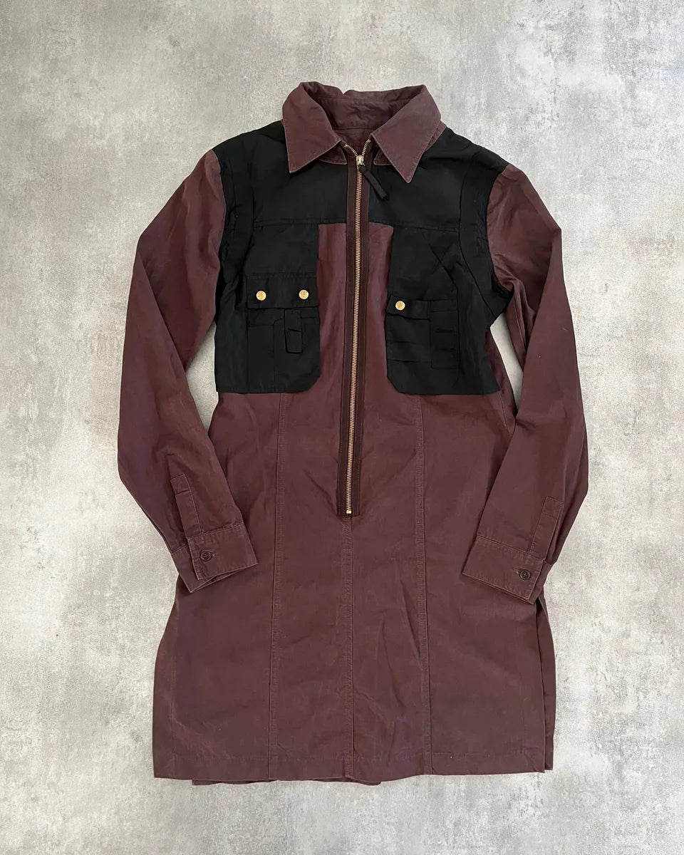 AW2003 Jean Paul Gaultier Bondage Saharienne Dress ZqfRmjQ 0