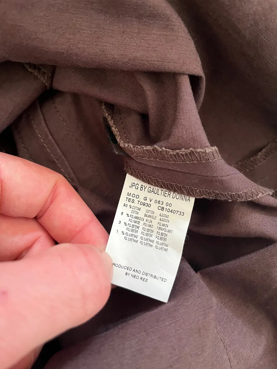 AW2003 Jean Paul Gaultier Bondage Saharienne Dress ZqfRmjQ 4