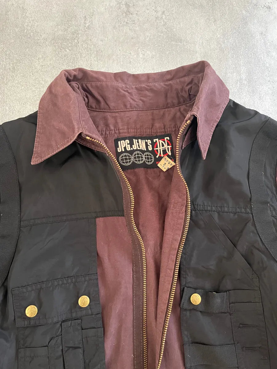 AW2003 Jean Paul Gaultier Bondage Saharienne Dress ZqfRmjQ 6