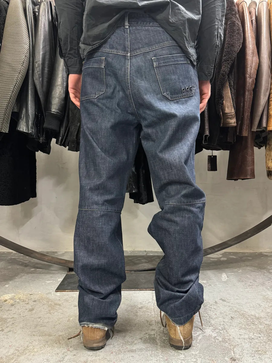 AW2003 Prada Challenge Blue Denim Jeans HQBgISC 1