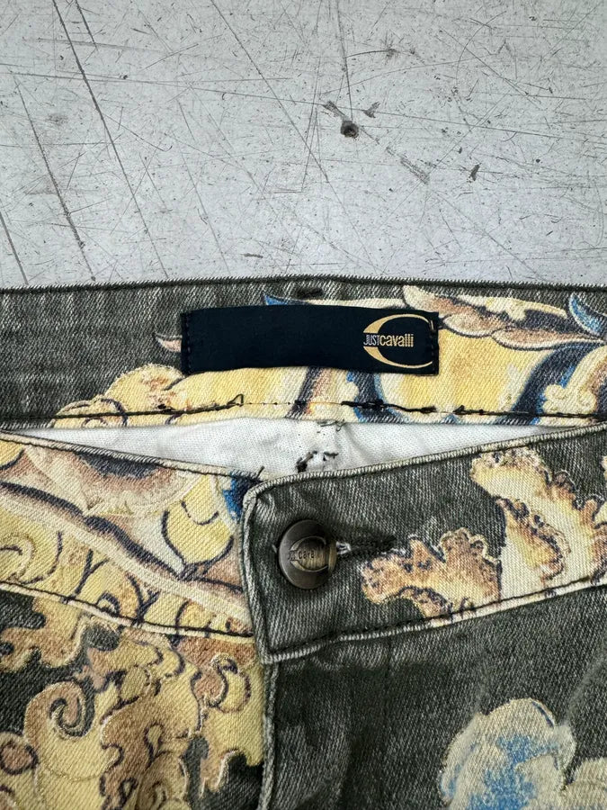AW2003 Roberto Cavalli Asian Fantasy World Khaki Pants nnlbAIt 5